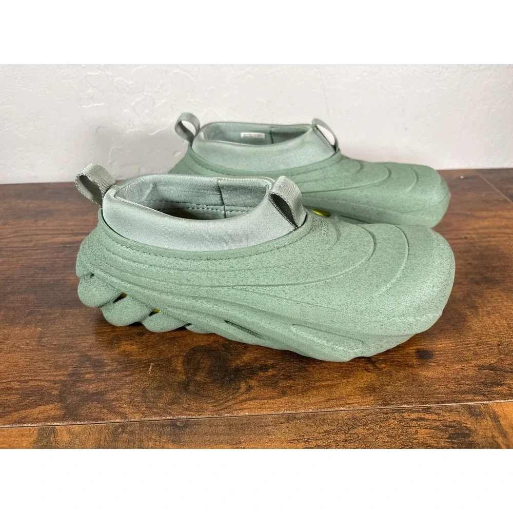 Crocs Echo Storm Tundra Green Slip On Sneakers 210047 Mens 10 Womens 12